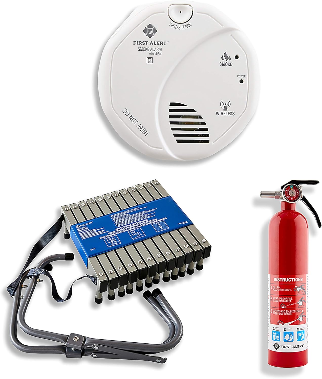 Smoke Detectors First Alert Sa511cn2 3st Interconnected Wireless Battery Operated Smoke Alarm Home Garden Agorganization Com