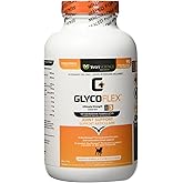 VETRISCIENCE Glycoflex Clinically Proven Hip and Joint Supplement with Glucosamine for Dogs, 90 Tablets - Vet Recommended Mob