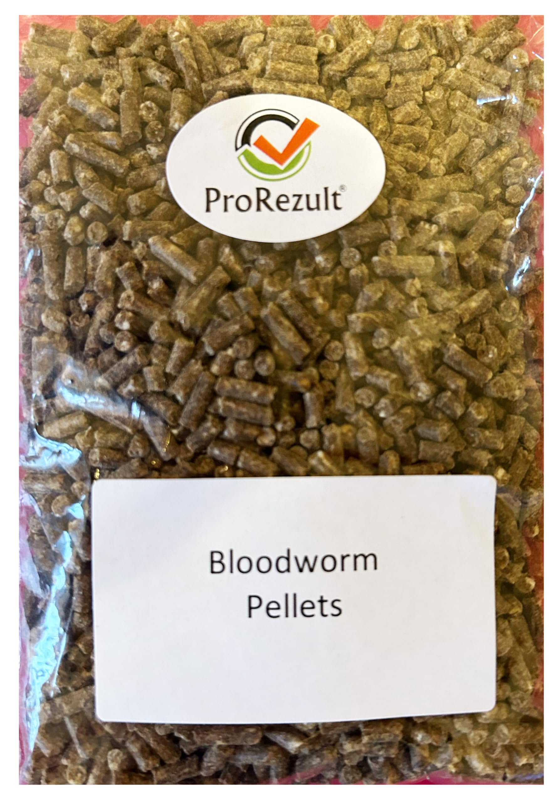 Dried Bloodworm Pellets Pond and Aquarium Fish Food Treats Tropical Coldwater Large 100g Packs from Prorezult (1 x 100g Pack)