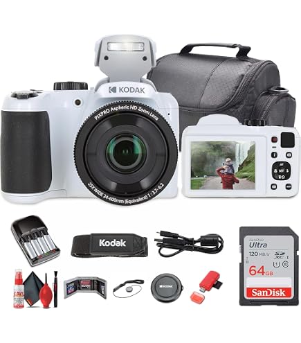 Amazon.com : Kodak PIXPRO AZ255 Astro Zoom 16MP Digital Camera