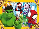 Ravensburger Spidey & His Amazing Friends Jigsaw Puzzles 4 in Box 12-24pc view 3