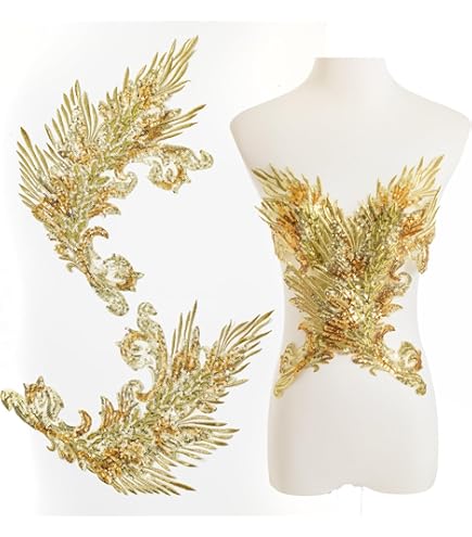 How To Make Rhinestone Appliques For Belly Dance And Ballroom Dresses - SPARKLY BELLY