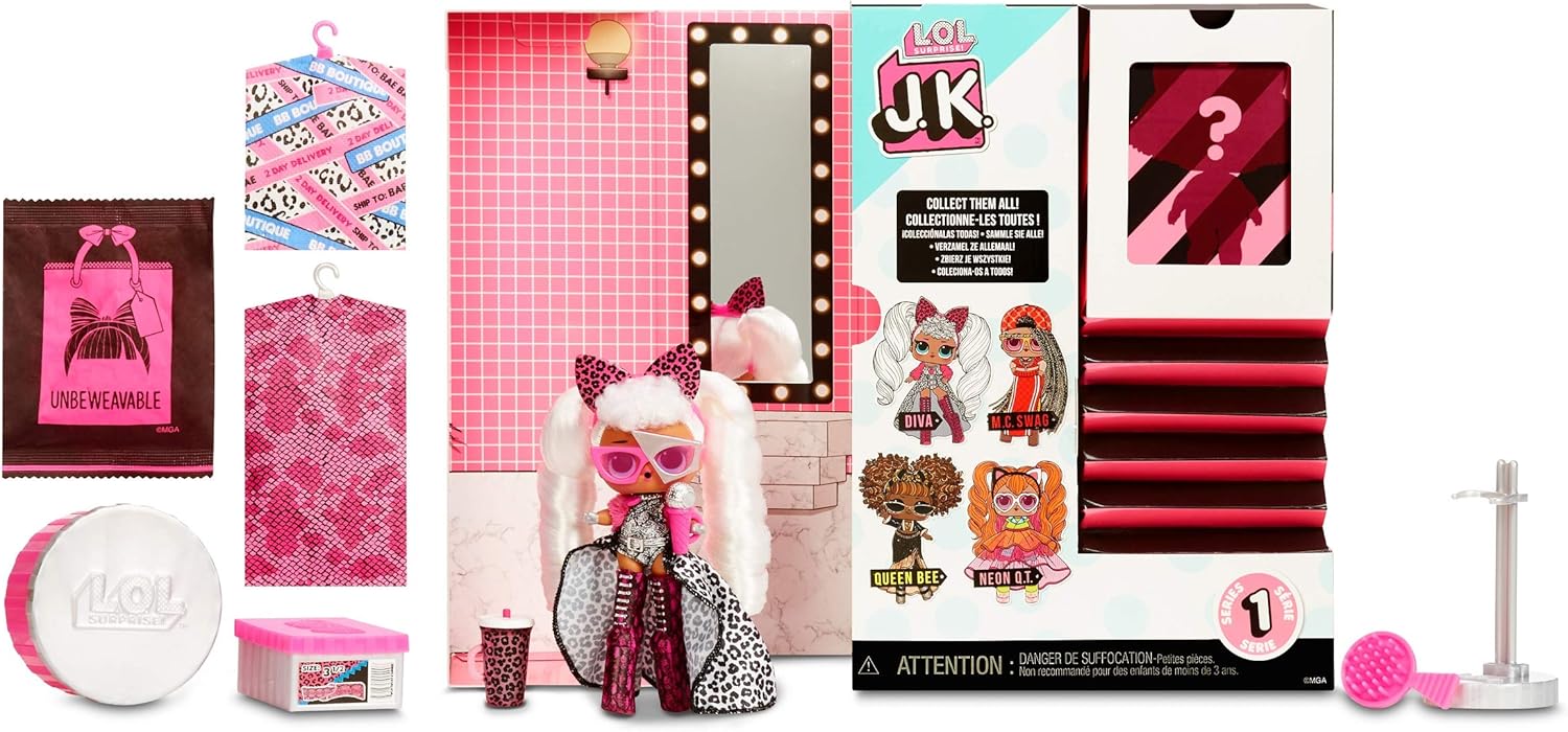 LOL Surprise JK Mini Fashion Doll - 15 Surprises, Clothing & Accessories - For Ages 6 Years & Up - Collectible - Diva - Image 3