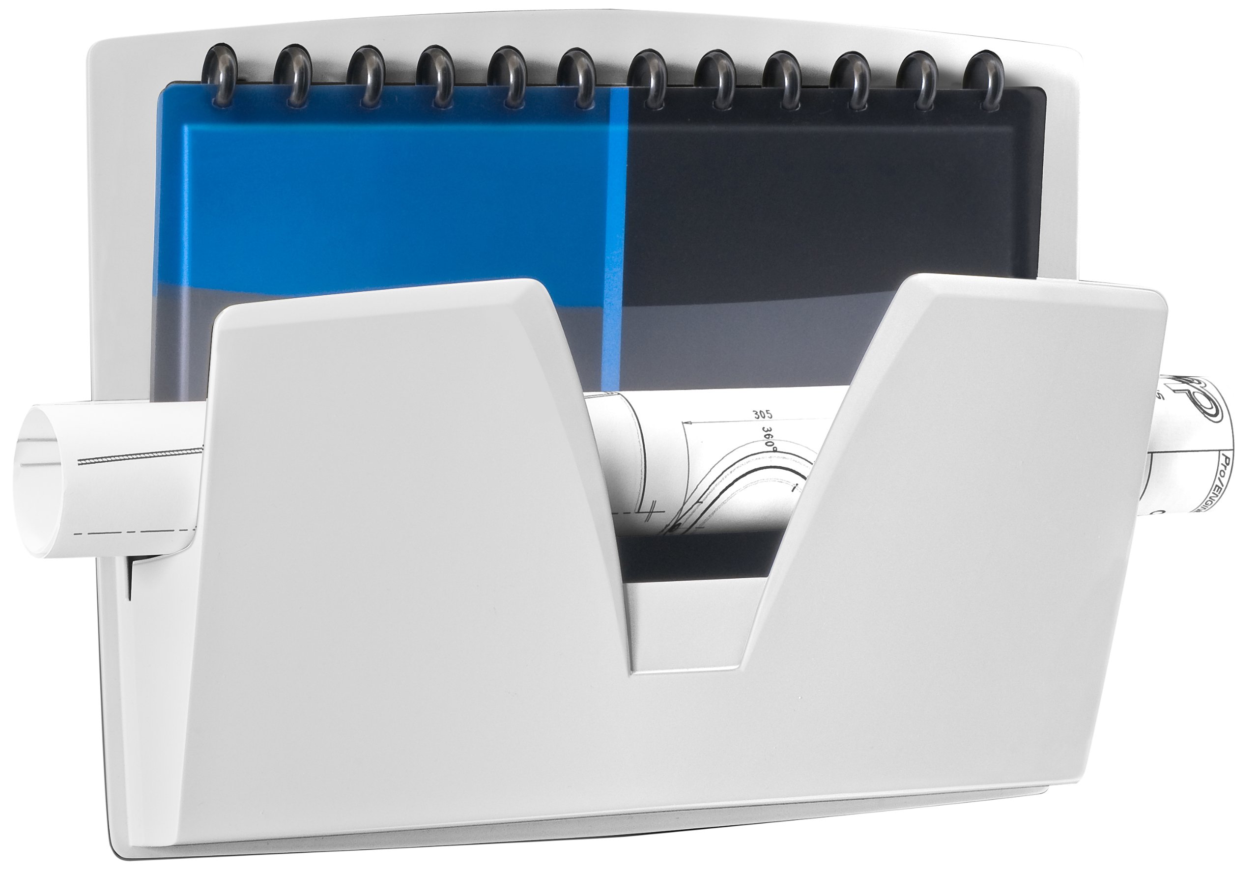 CEP Reception Magnetic Wall File - Light Grey