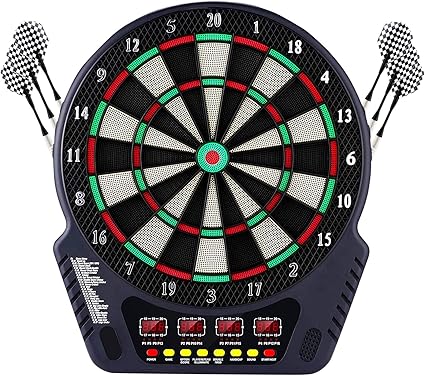 dart board with screen