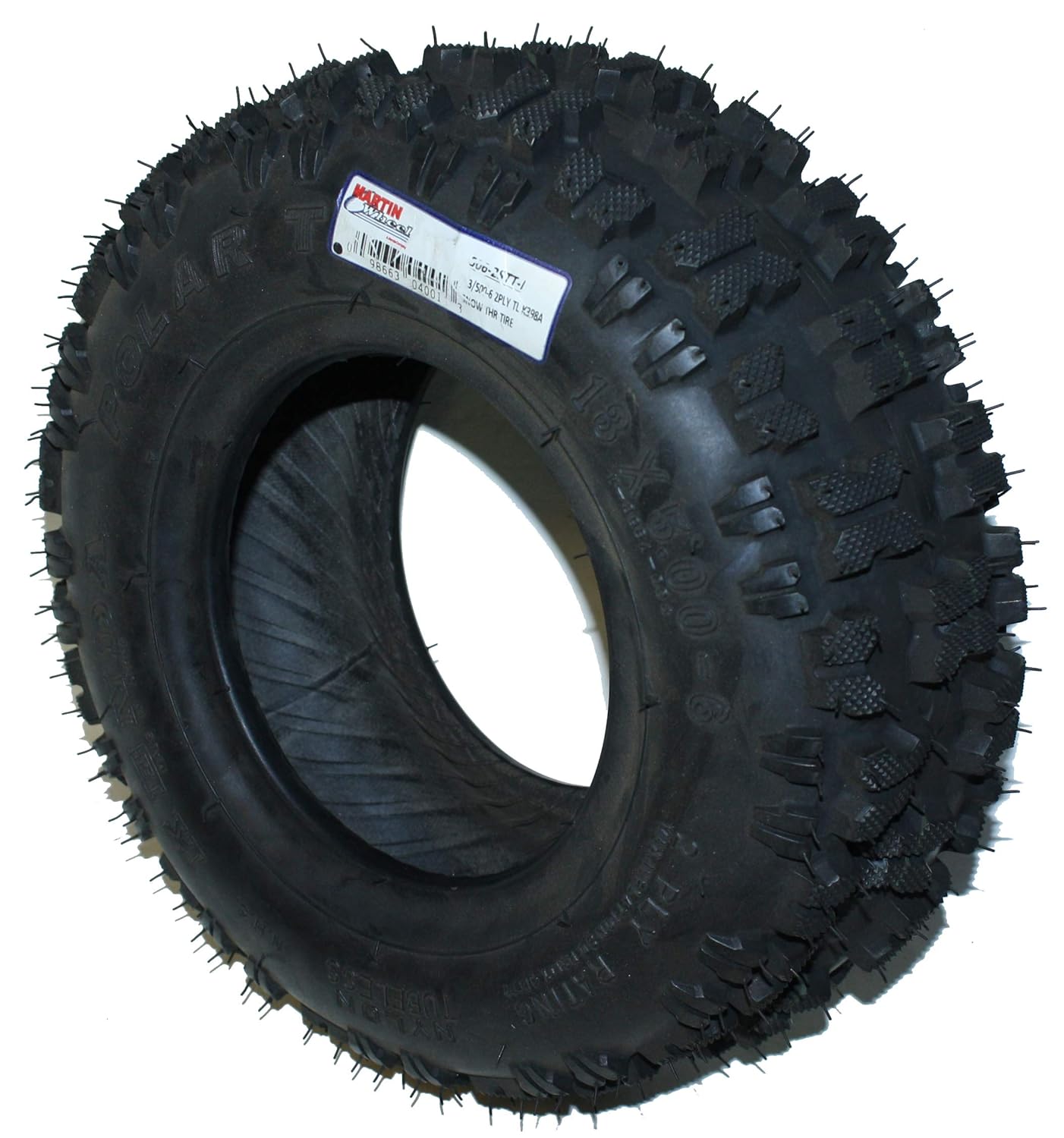 Martin Wheel Kenda Polar Trac Snow Tire 13X5.006 K398A004 2 Ply