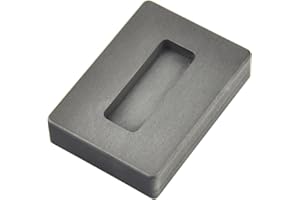 PMC SUPPLIES LLC 1 oz Troy Ounce Kit Kat Gold Graphite Ingot Mold for Melting Casting Refining Scrap Jewelry