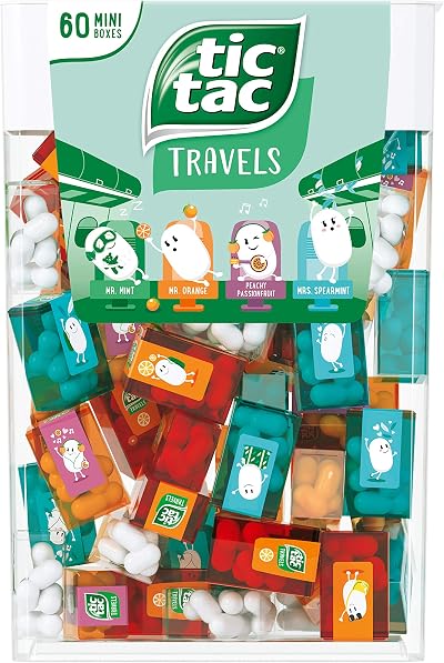 Tic Tac Box with 60 Mini Boxes 234 g Artificially Flavoured Mints