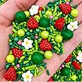 Strawberry Fields Sprinkle Mix by Simply Sucré | Strawberry Shortcake Sprinkles | High Quality Sprinkles | Strawberry Sprinkl