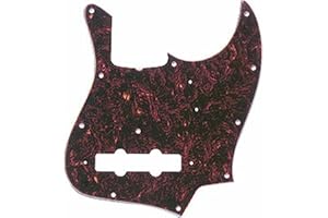 Fender Vintage-Style Pickguard, 60s Jazz Bass, 11-Hole, Tortoise Shell