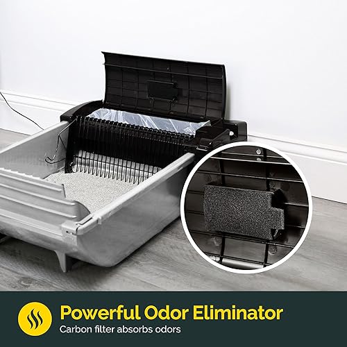 Semi Automatic Automatic Litter Box Amazon Automatic Litter Box