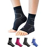 Thirty48 Plantar Fasciitis Compression Socks(1 or 2 Pairs), 20-30 mmHg Foot Compression Sleeves for Ankle/Heel Support, Increase Blood Circulation, Relieve Arch Pain, Reduce Foot Swelling