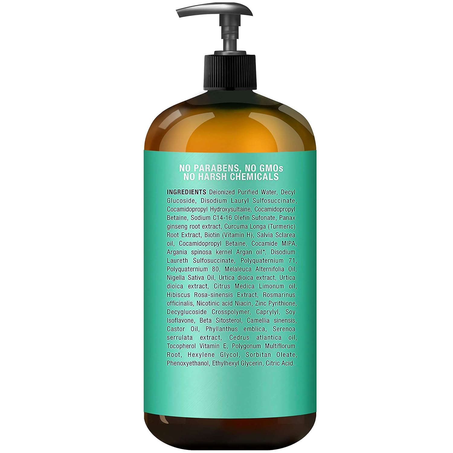 Majestic Pure Biotin Hair Shampoo - Hair Loss Shampoo for Thicker Hair - Infused with Vitamins, Nourishing and Volumizing, DHT Blockers, for Men & Women - 16 fl oz: Beauty