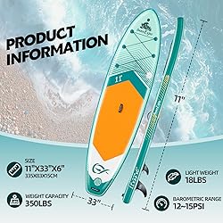 InnoExpo Inflatable Stand Up Paddle Boards with