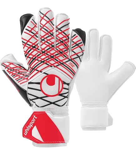 Uhlsport Comfort Absolutgrip HN Goalkeeper Gloves Size 8 Black