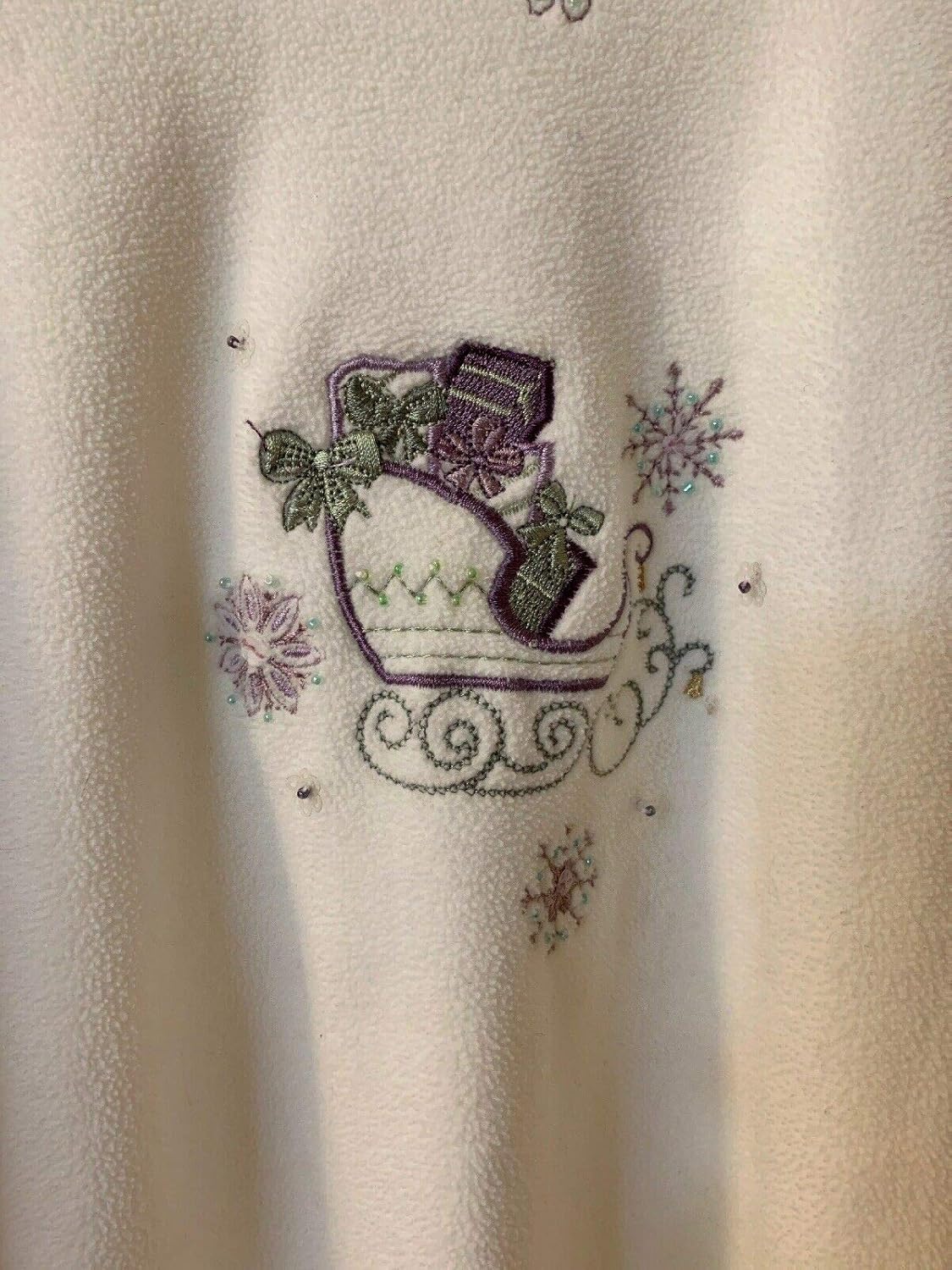 alfred dunner fleece sweatshirts