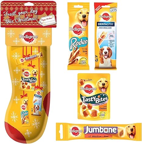 pedigree xmas dog stocking