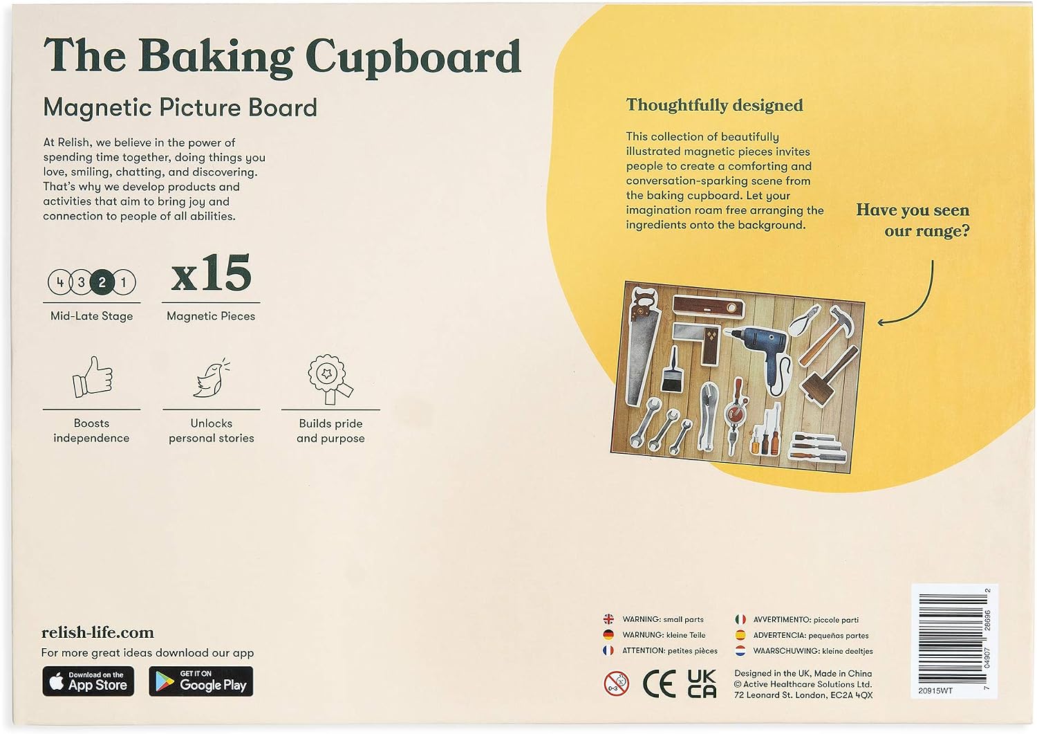 Relish - Dementia Products, Magnetic Puzzle, Baking Cupboard - Alzheimer’s Activities & Games for Elderly/Seniors - Image 4