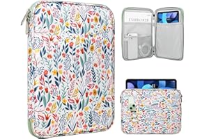 TiMOVO 9-11" Tablet Sleeve Bag for iPad 11-inch A16 2025, iPad 10.9"/10.2"| Air 11 Inch/5th/4th Gen. 10.9", Galaxy Tab A9+/A1