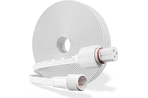 SAYSOLAK 10Ft Extension Cable for Govee Permanent Outdoor Lights 2/Pro, Deck Lights, IP68 Waterproof Extension Cord Compatibl