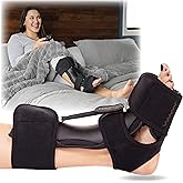 BraceAbility Plantar Fasciitis Night Splint - Dorsal Plantar Fascia Night Splint, Achilles Tendonitis Foot Brace for Plantar Fasciitis Relief, Heel Pain Sleeping Boot - Fits Men and Women (S/M)