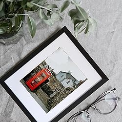 BESCRCL 11x14 Picture Frame Black Set of 6, Display