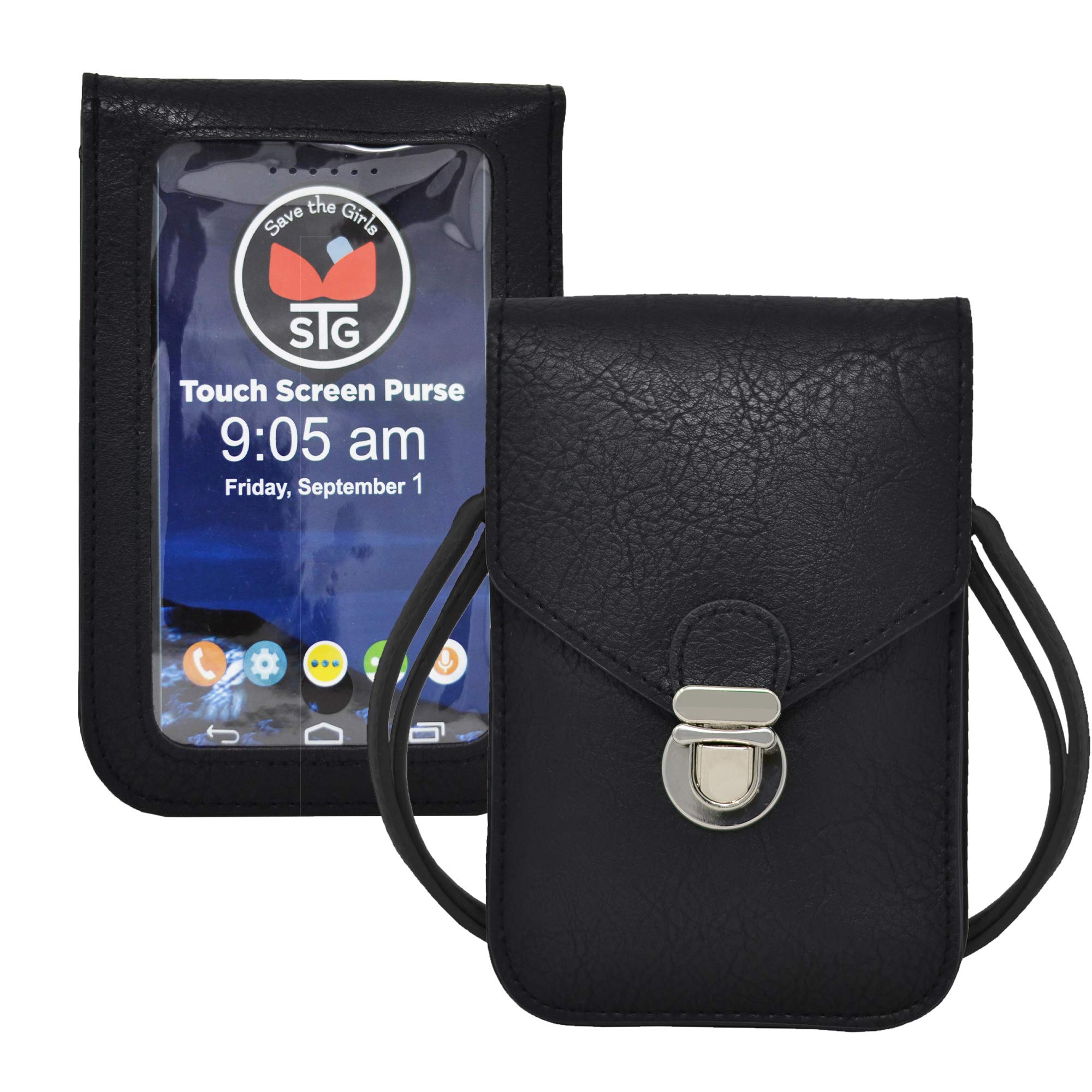 Touch screen purse leather Clearance