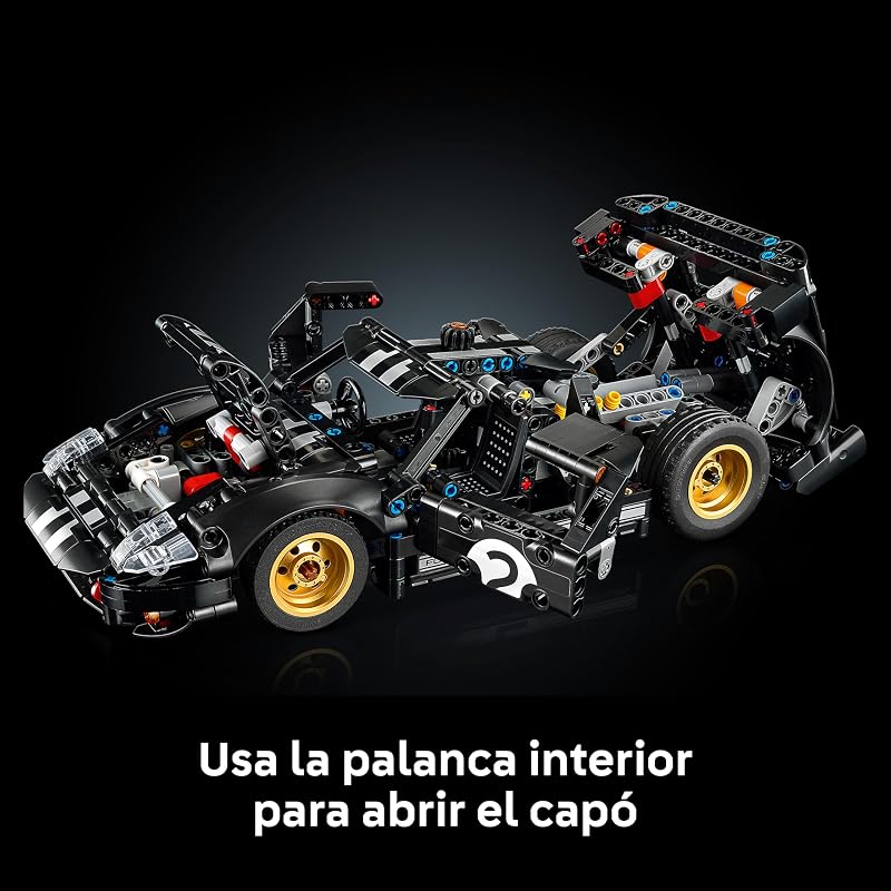 Technic Coche de Carreras Ford GT40 MKII de 1966 - Maquetas para Construir para Adultos - Coche de Colección con Motor V8 para Montar y Detalles - Regalo para Hombres y Fans del Motor 42223 — foto 3 de 8