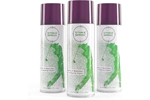 Strike Spray Golf Club Impact Spray - 3 Pack - Swing Impact Golf Training Aid, Golf's #1 Impact Spray for Club Face, Dries Quickly, Comes Off Easy, Instant Shot Feedback on Club Face