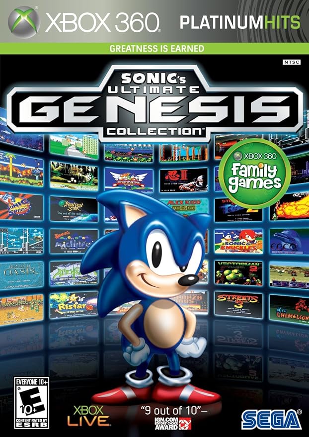 Sonic's Ultimate Genesis Collection / Game Xbox 360 Amazon.co.uk PC