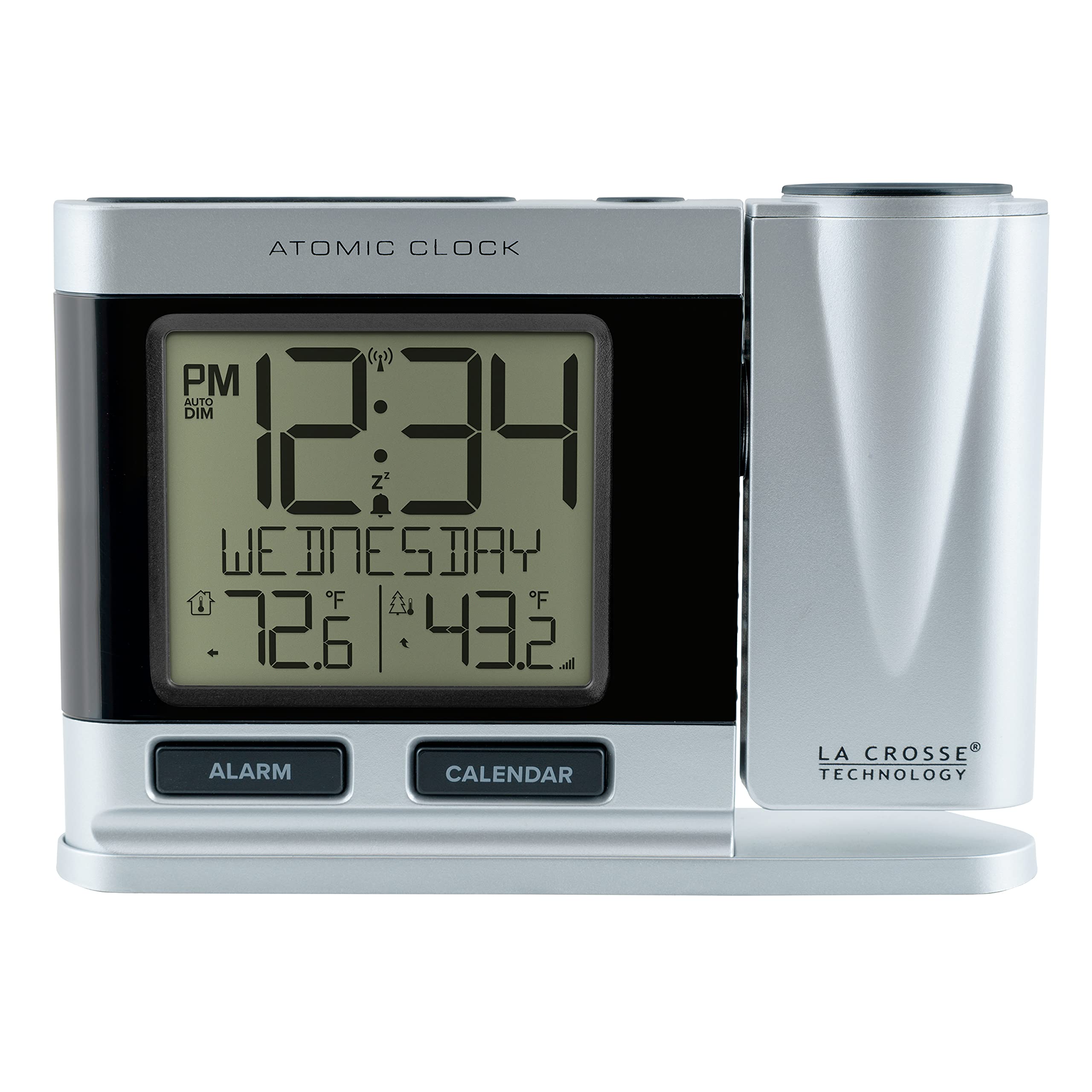 La Crosse Technology 616-12667-INT Silver Atomic