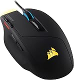 Corsair K55 Wired Clavier Gaming (Rétro-Éclairage RGB Multicolore, AZERTY) Noir
