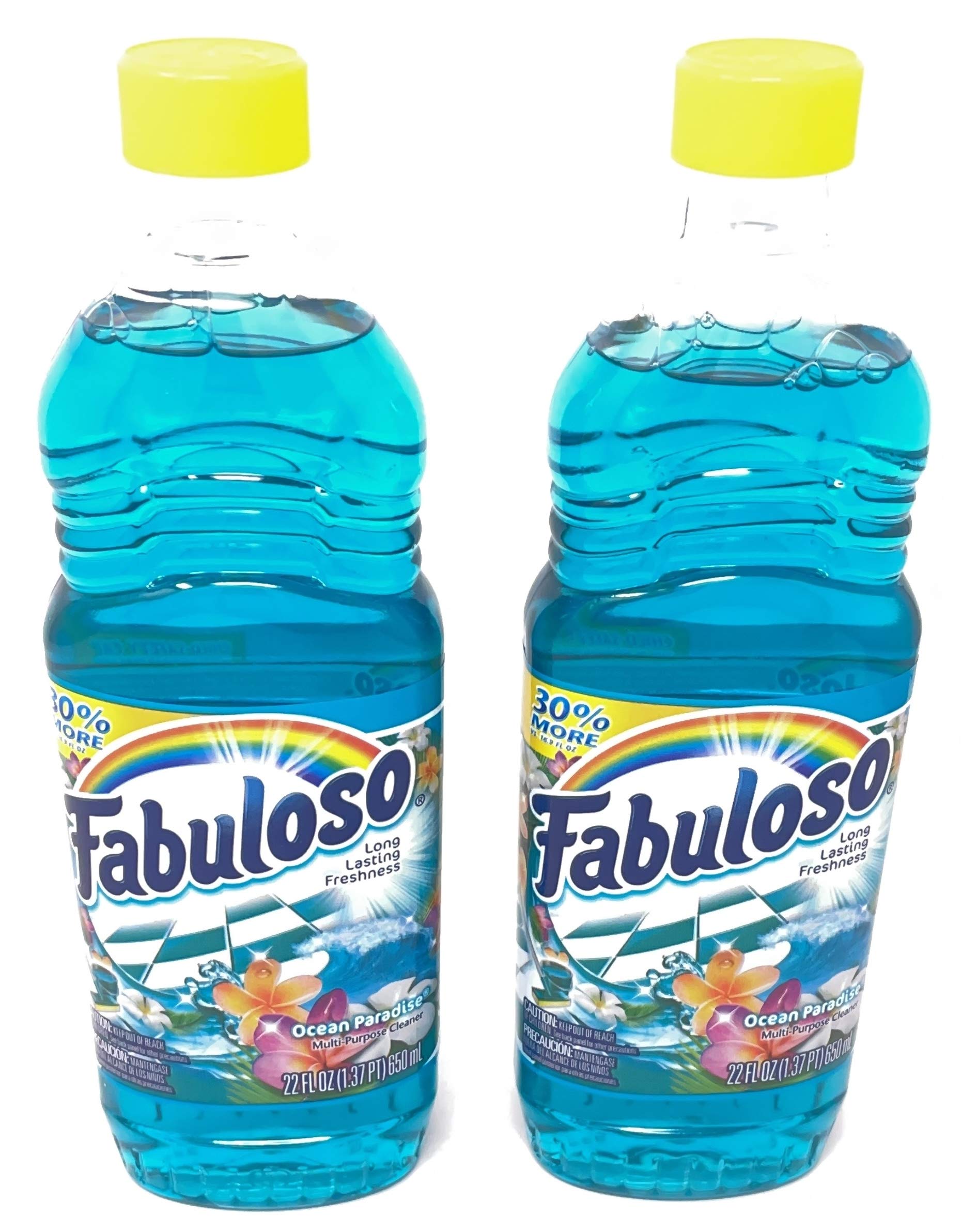 Fabuloso Multi-Purpose Cleaner 56 FL OZ Variety Pack (Baking Soda Fruits, Passion Fruit)(1 of Each, Total of 2)