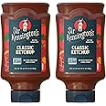 Sir Kensington's Classic Ketchup, Ketchup From Whole Tomatoes, No High Fructose Corn Syrup, Gluten Free, Certified Vegan, Non- GMO Project Verified, Shelf-Stable, 20 oz Pack of 2