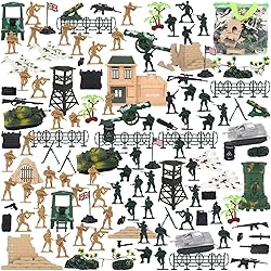3 otters 210PCS Army Men Military Set, Army Men