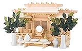 Kamidana with different roof Sansha Good luck