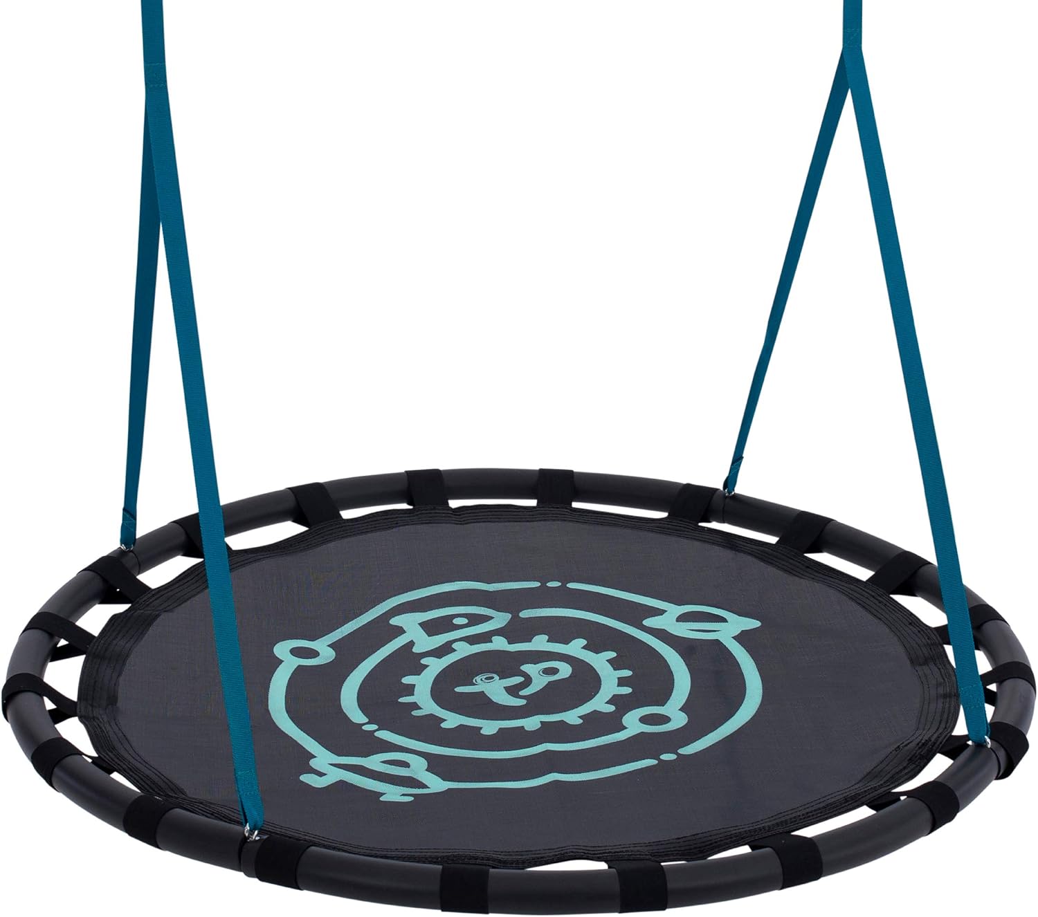 Tp Toys, Duo Nest Swing Seat, 120cm Diameter, Black, Swing Seat Suitable for 2 Children - Image 3