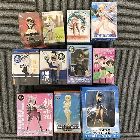 Amazon Co Jp 大量処分 プライズ美少女フィギュアまとめて大量セット１ 初音ミク艦これガルパンパズドラルパンストライクウィッチ ズ バンプレスト ホビー 通販