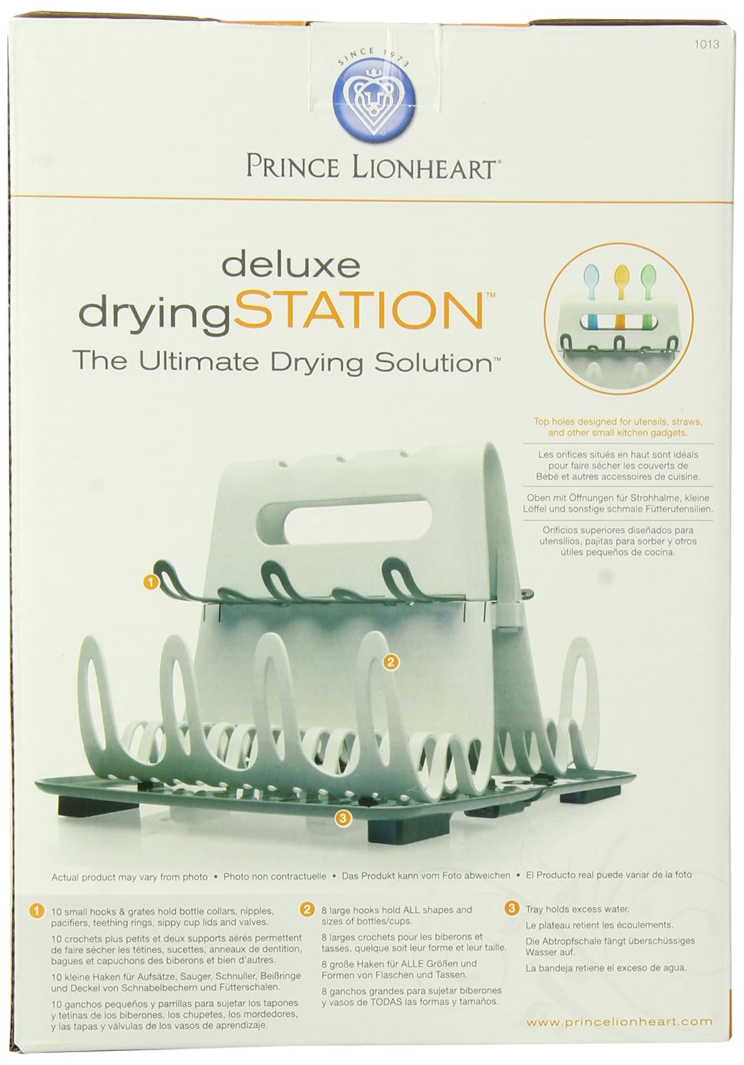 Prince Lionheart Deluxe Drying Station : Baby Bottle Drying Racks : Baby