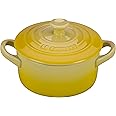 Le Creuset Stoneware Mini Round Cocotte, 8 oz., Soleil