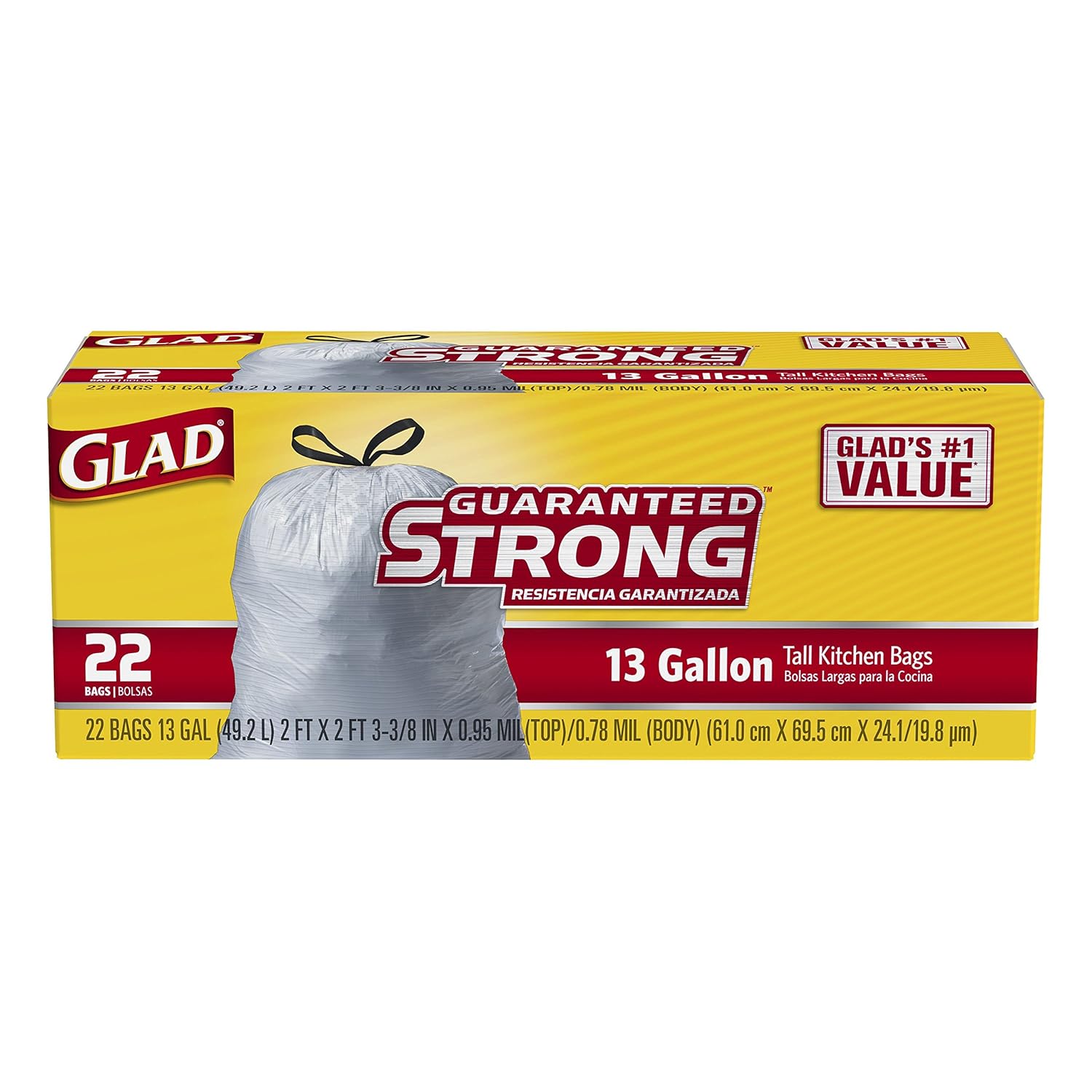 Buy Glad Tall Kitchen Drawstring Trash Bags 13 Gallon 22 Count Buy Glad Tall Kitchen Drawstring Trash Bags 13 Gallon 22 Count