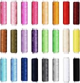 JUNING Sewing Kit with Case 130 pcs Threads Scissors Needles Travel Emergency view 3