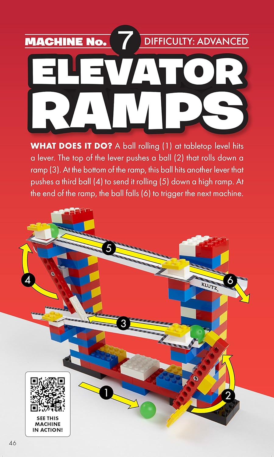 Klutz Lego Chain Reactions Science & Building Kit, Age 8, Multicolor: Pat Murphy and the Scientists of Klutz Labs: Toys & Games