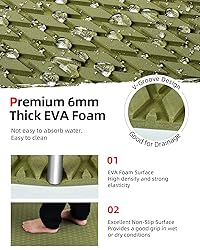 Abahub EVA Foam Boat Decking 48''x16'' Non-Slip