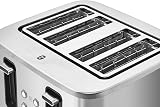 Morphy Richards Motive 4 Slice Toaster 1600W Brushed Steel Browning 7 settings view 6
