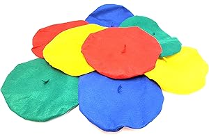 Dondor Enterprises Felt Berets For Children and Teenagers (12 Pack)
