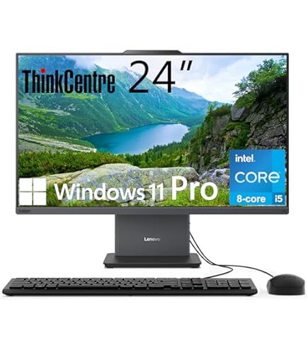 Lenovo - レノボCore i5-9400T/8G/1TB/23.8型フルHD液晶 Amazon.com: Lenovo IdeaCentre 5 All-in-One 23.8