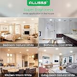 ALUSSO LED Recessed 4W 68mm Cutout 120° Dimmable 6 Pack Warm to Cool view 8