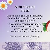 Twinings Superblends Sleep Tea Spiced Apple Vanilla Herbal 80 bags view 2