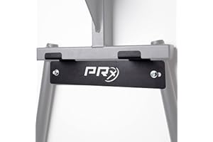 PRx Performance Y-Bar Dip Station Handles for Profile ONE 2x3 & PRO 3x3 Squat Racks, USA Made, Rack Mounted Dip Bar Attachments for Strength Training…
